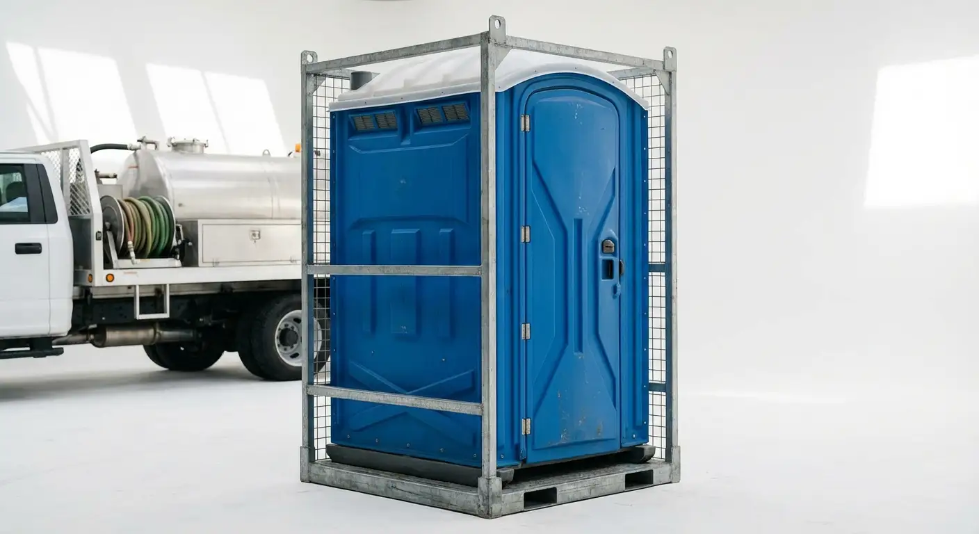 Crane-Liftable Portable Toilet Technical Specifications in Augusta, GA