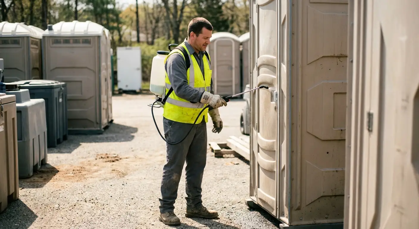 Sanitation safety protocols and portable restroom rental in Augusta, GA